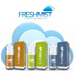 Freshmist e-liquid for e-cigarettes
